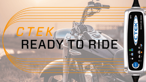 CTEK Keeps Your Motorcycle Battery Charged